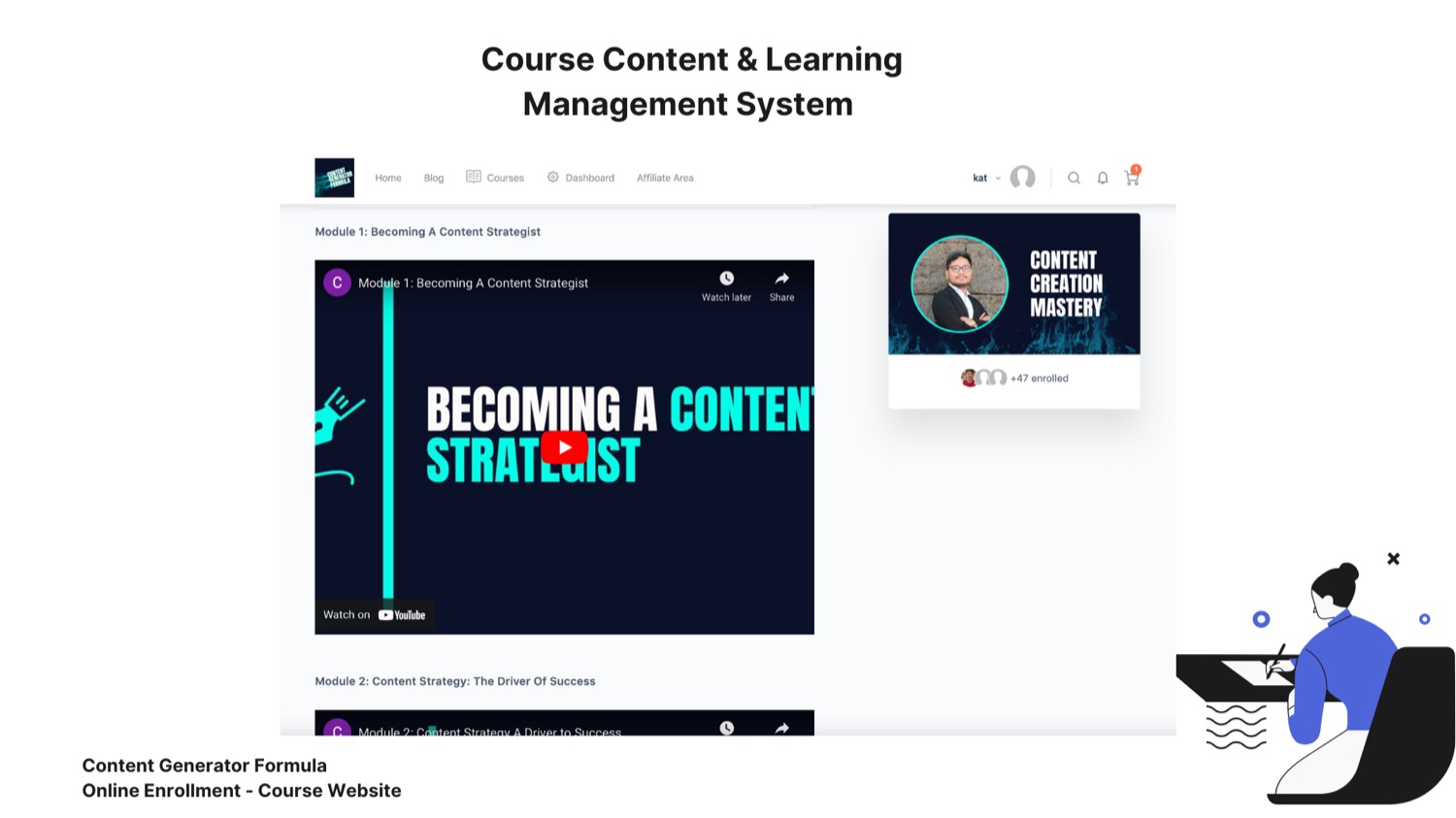 School of Strategist — original portfolio project screenshot